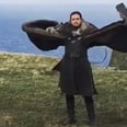 Emilia Clarke Can't Stop Laughing at Kit Harington Flapping His Pretend Dragon Wings