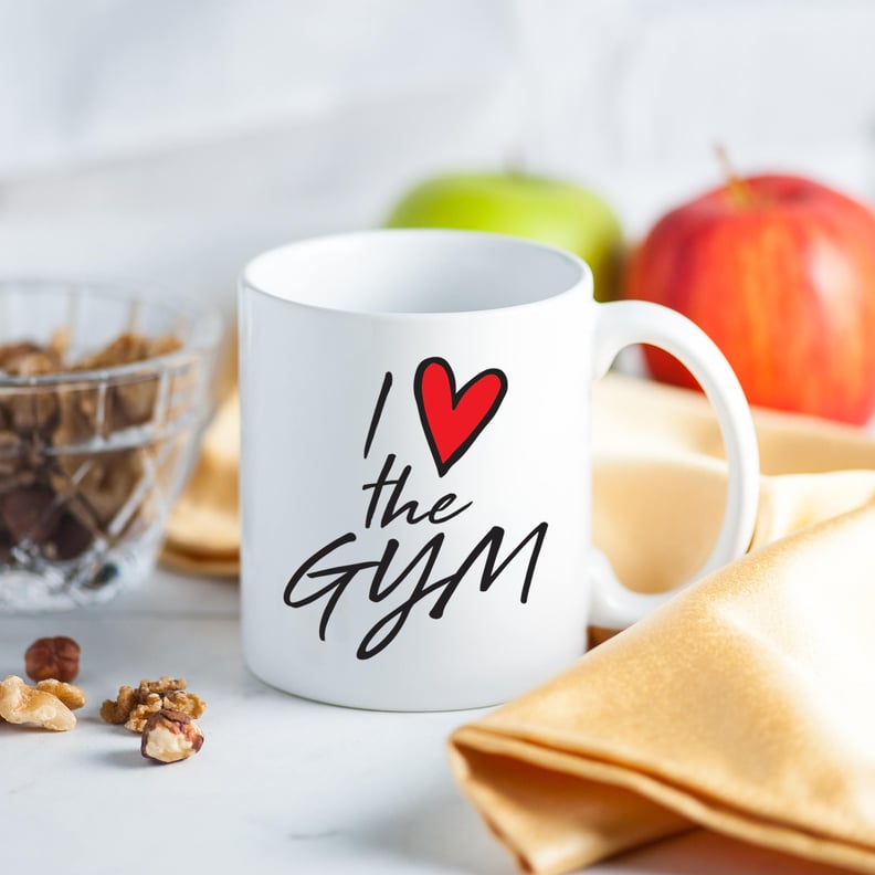 I Love the Gym Fitness Motivation Coffee Mug
