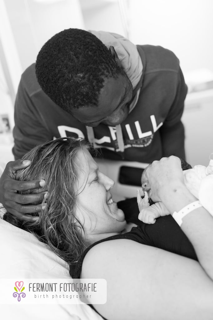 Birth Photos of Moms Meeting Their Newborns