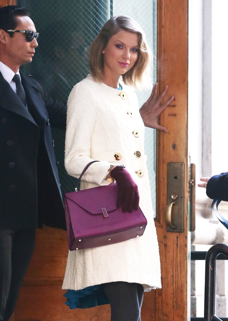 Taylor Swift looked ready to take her Tuesday by storm in NYC.