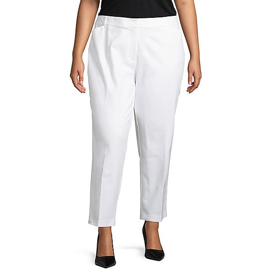 Liz Claiborne Emma Ankle Pant | Emily Ratajkowski Dress With White ...