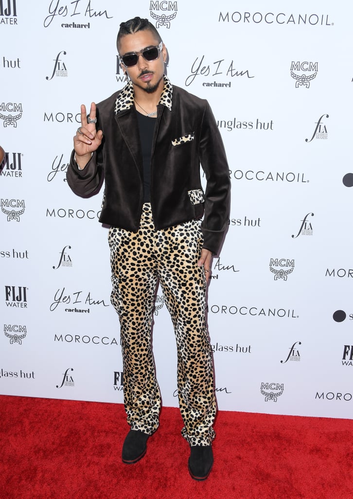 Quincy Brown at the Daily Front Row Awards in Versace Sunglasses From Sunglass Hut