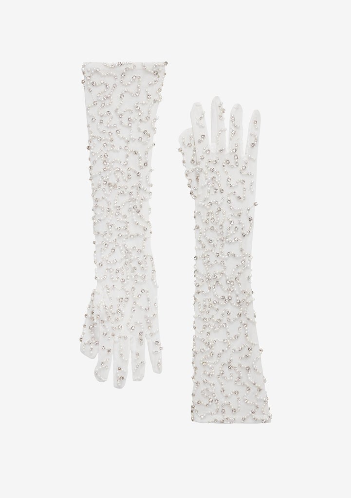 Retrofête Ari Embellished Gloves