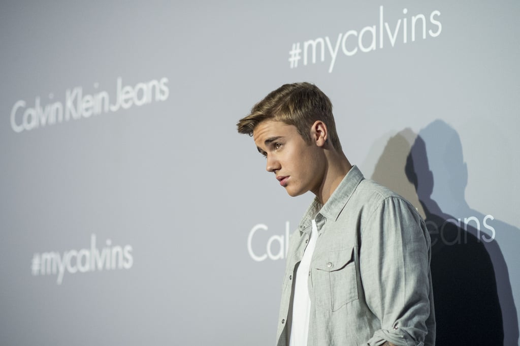 Justin Bieber and Kendall Jenner at Calvin Klein Event