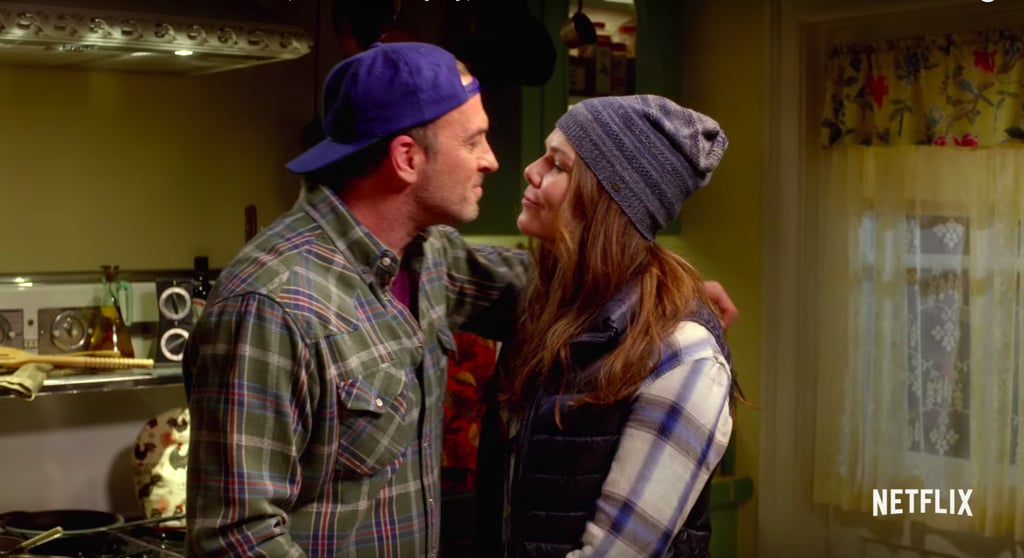 Lorelai and Luke look adorable together.