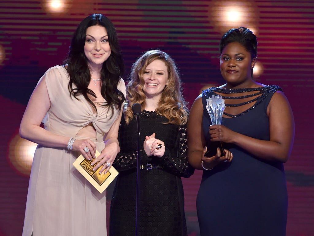 The Orange Is the New Black girls took the stage.