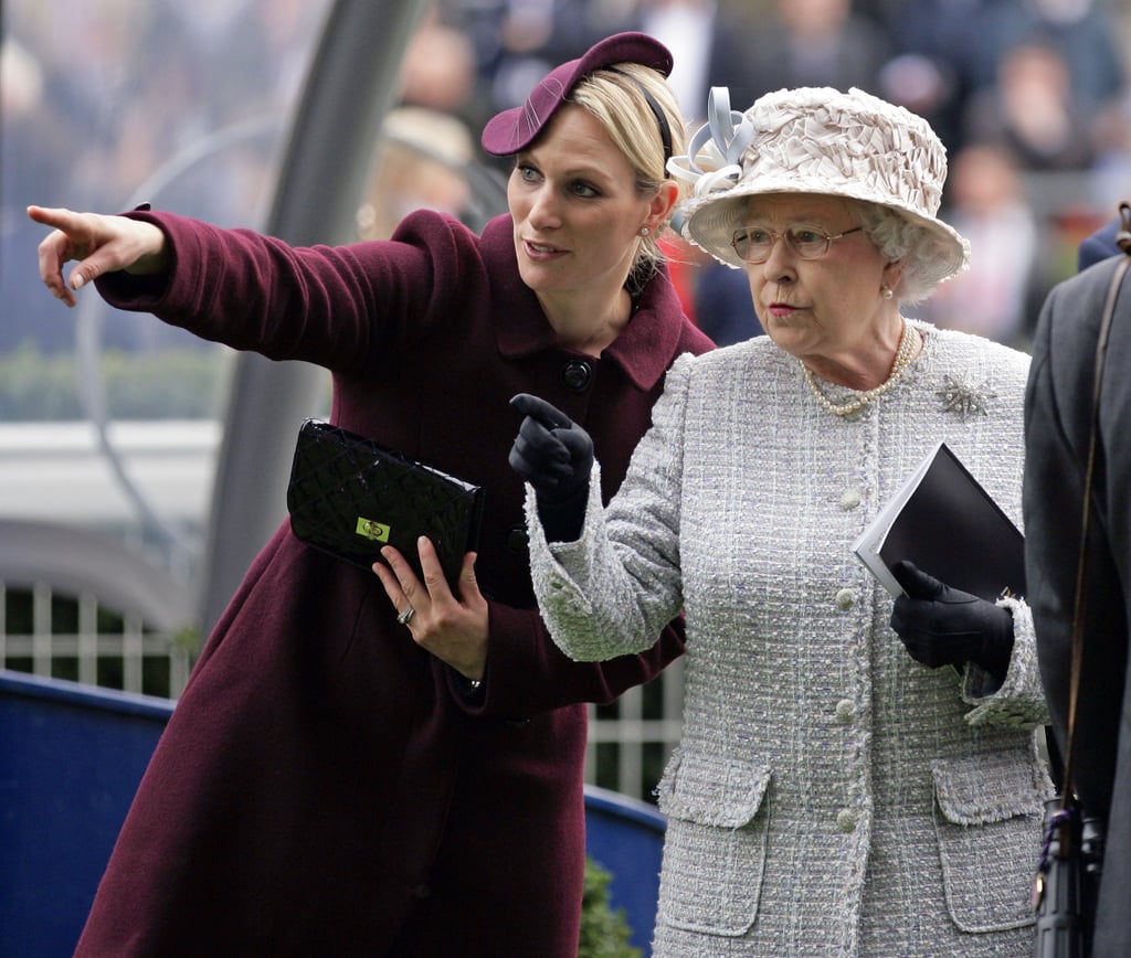 Zara Tindall and Queen Elizabeth enjoyed a race during the Royal Ascot in 2012.