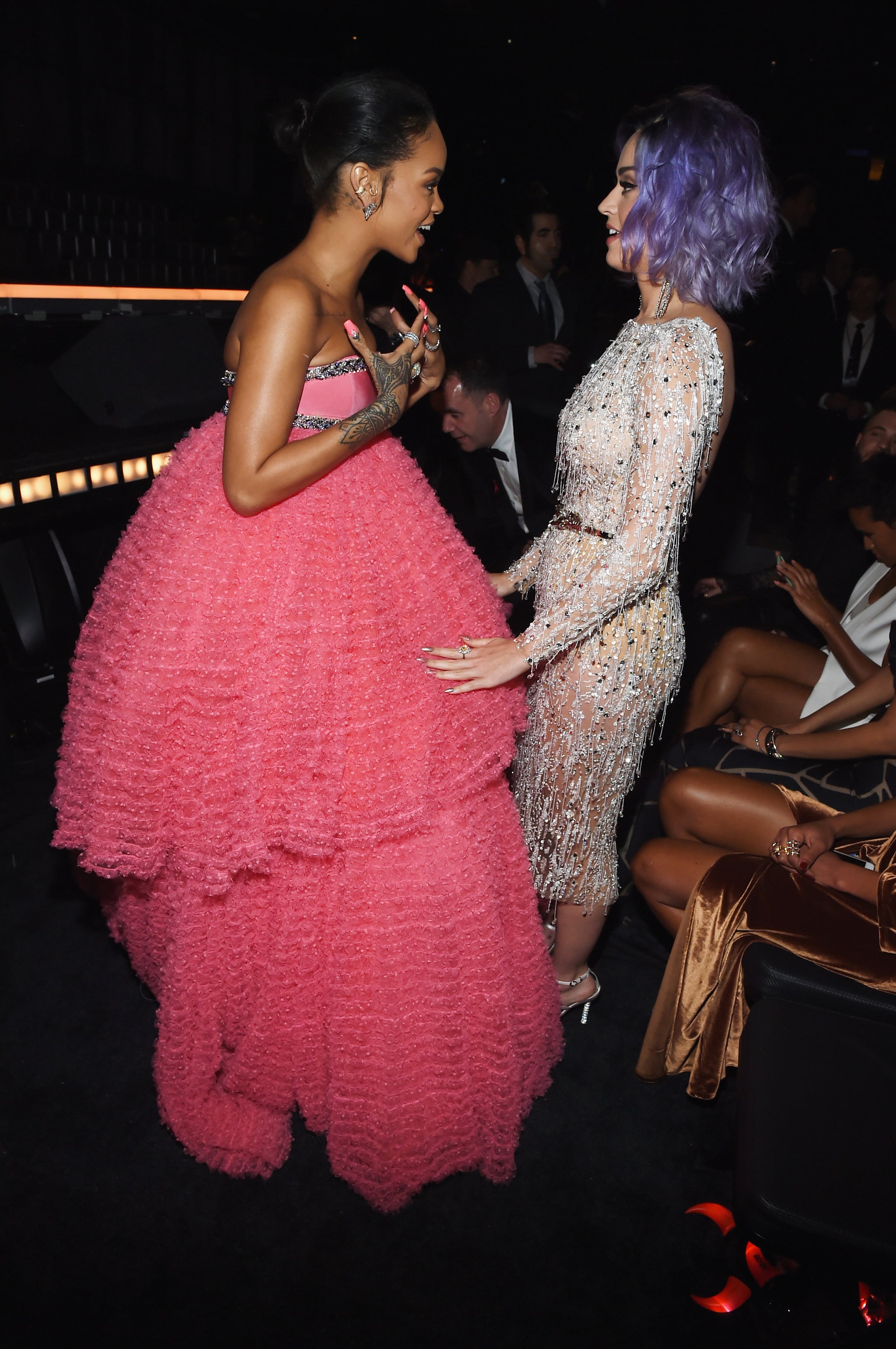 Rihanna And Katy Perry These Can T Miss Grammys Moments Weren T On Tv Popsugar Celebrity Photo 19