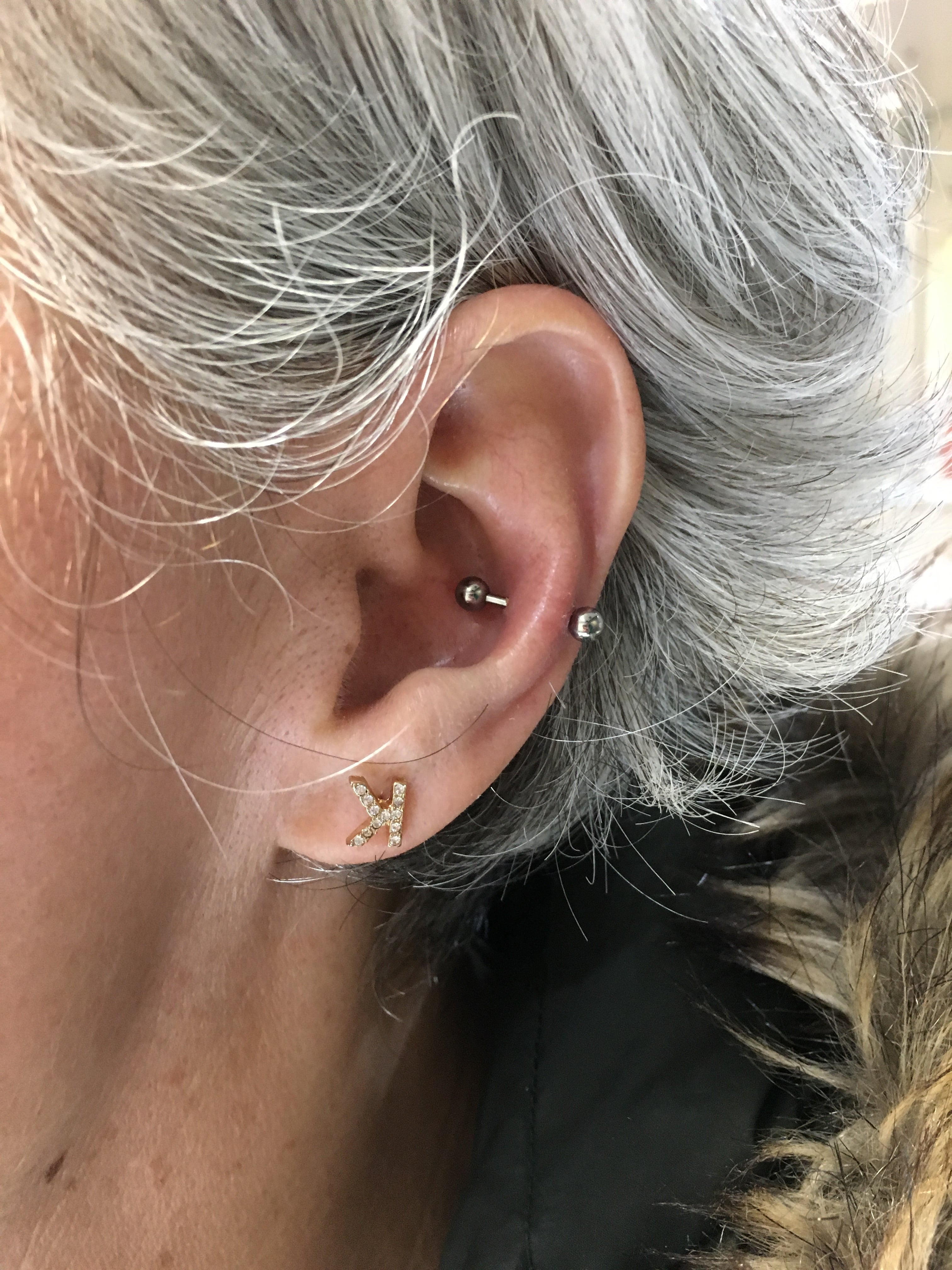 snug and rook piercing
