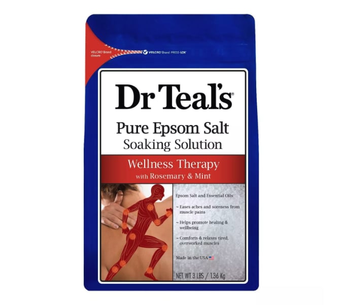 Dr Teal’s Pure Epsom Salt Wellness Therapy Soaking Solution