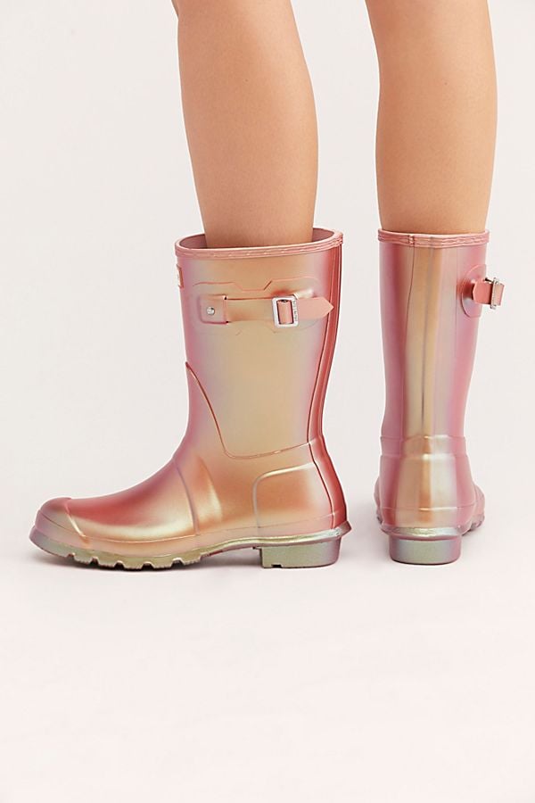 Hunter Short Nebula Wellies