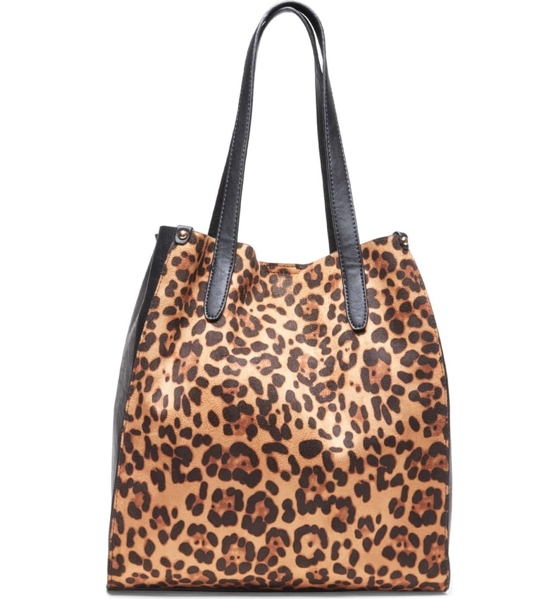 Sole Society Tasia Leopard Print Tote