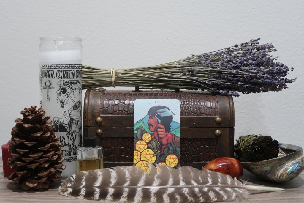 Capricorn or Capricorn Rising: The Seven of Pentacles