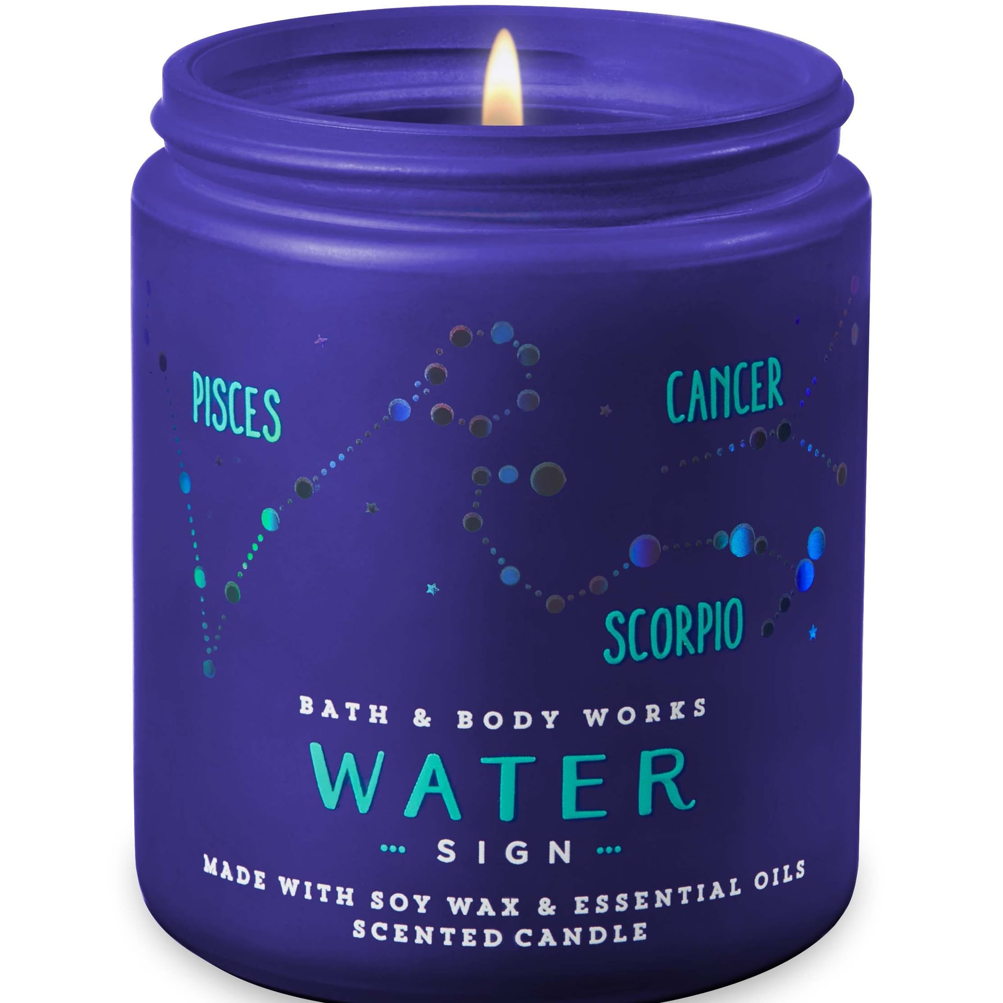 Midnight Blue Citrus Single Wick Candle Best Bath And Body