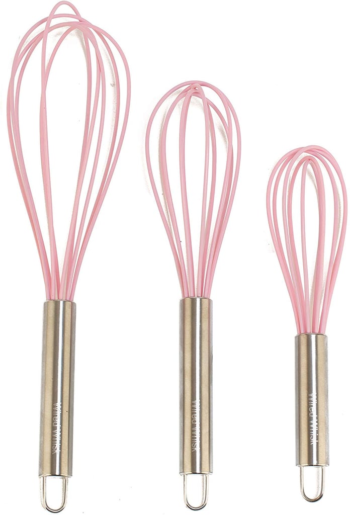 Silicone Whisk Stainless Steel & Silicone Kitchen Utensils
