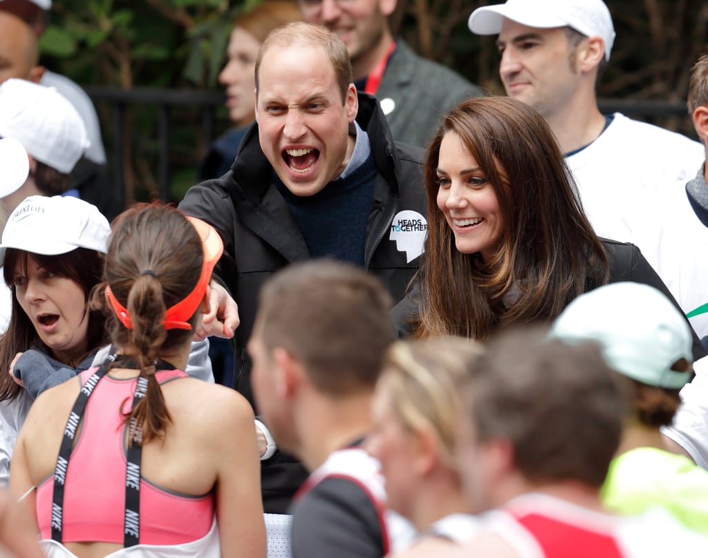 The British Royals at London Marathon April 2017
