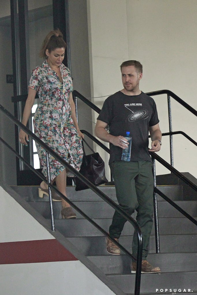 Ryan Gosling and Eva Mendes in LA Pictures April 2018