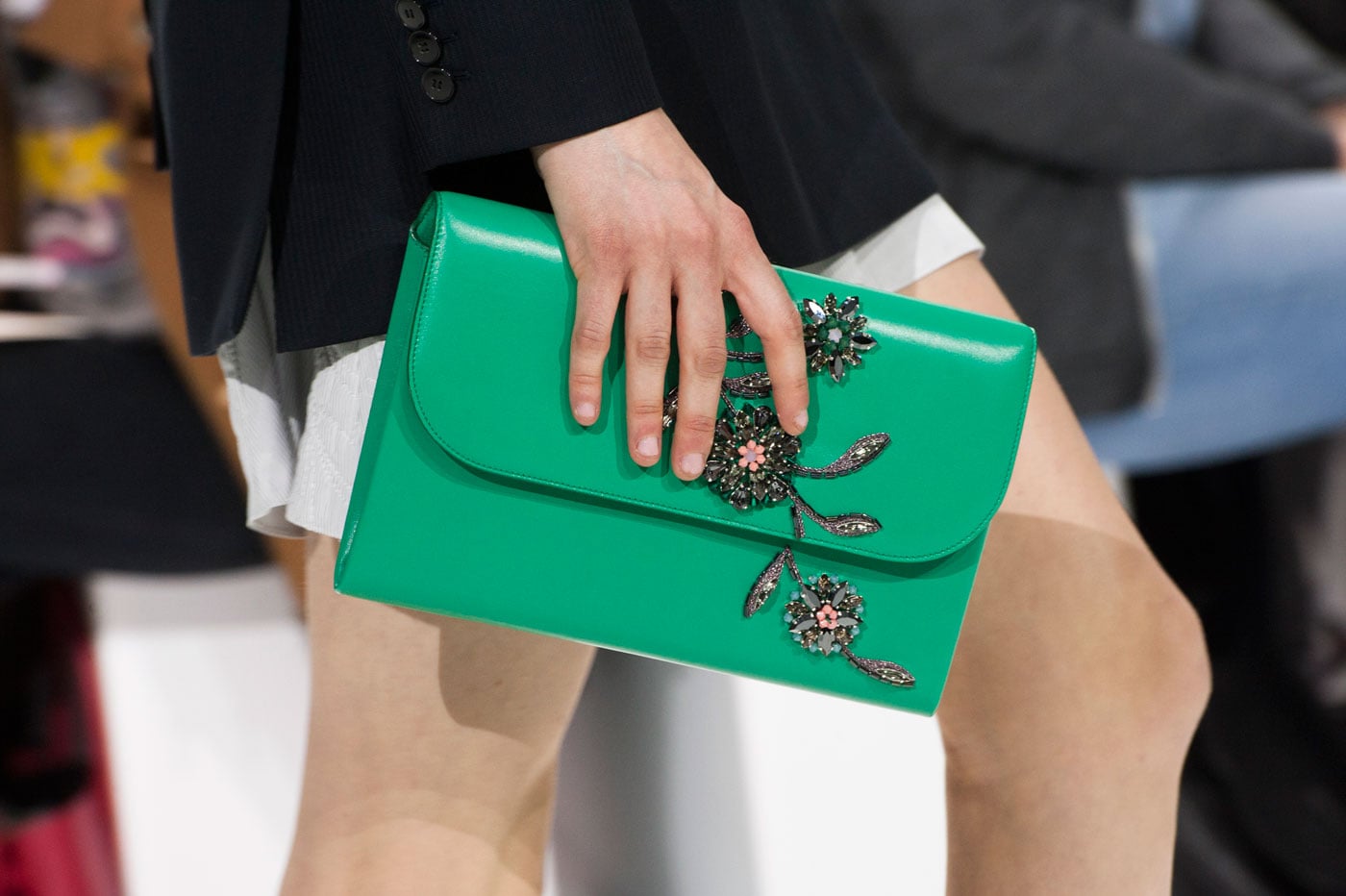 Dior gem clutch on sale