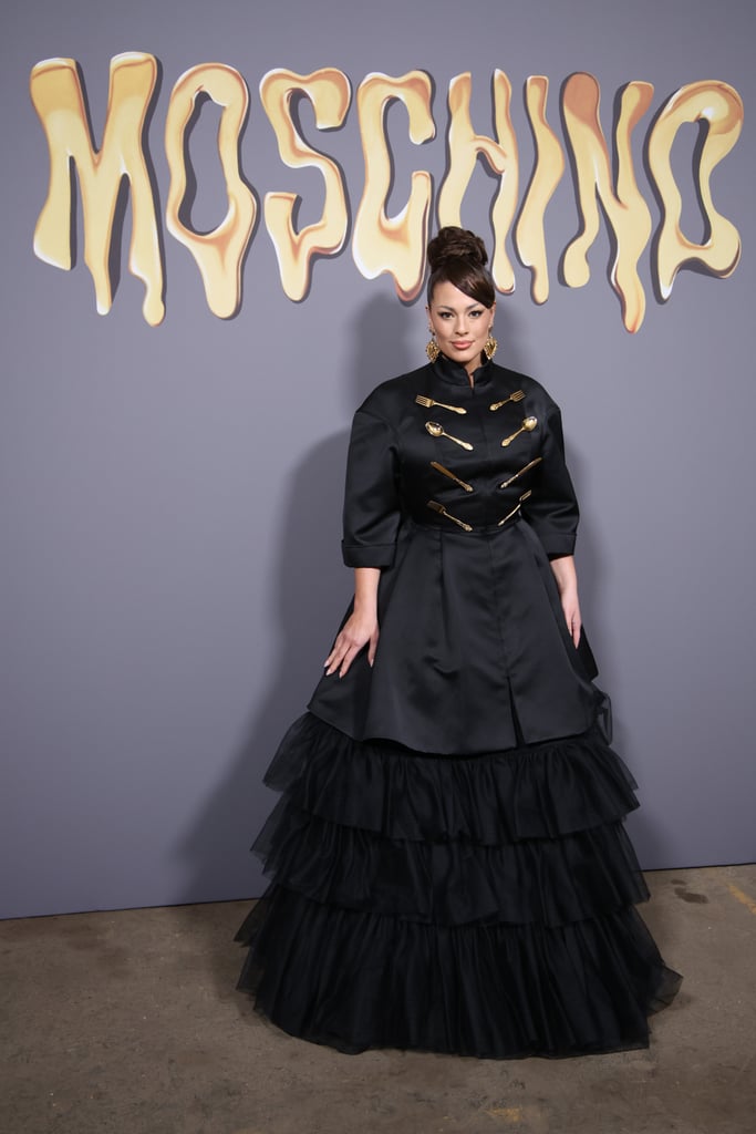Ashley Graham's Fork and Spoon Dress at Milan Fashion Week