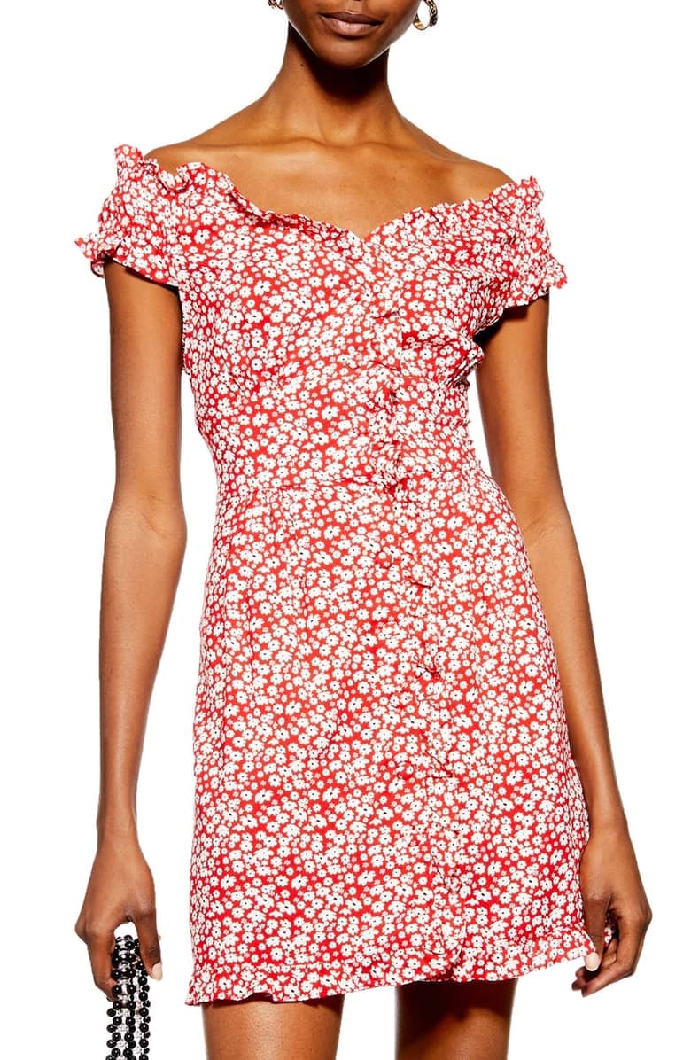 Ditsy Floral Minidress