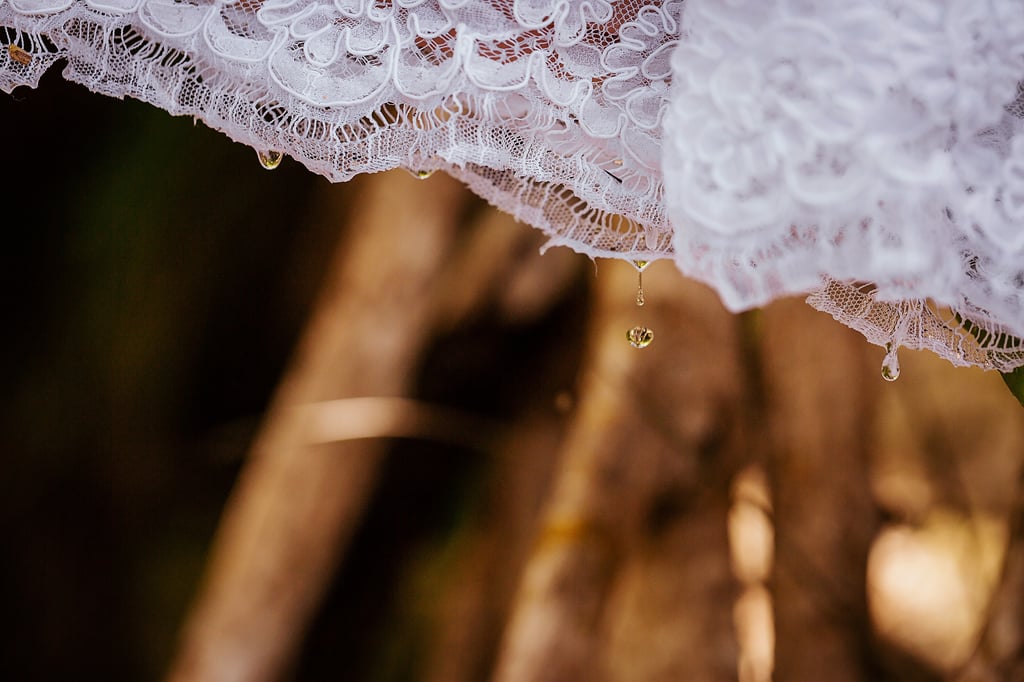 Underwater Trash-the-Wedding-Dress Shoot