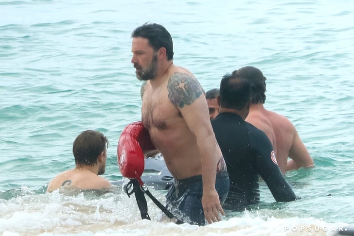 Ben Affleck Shirtless in Hawaii March 2018 | POPSUGAR ...