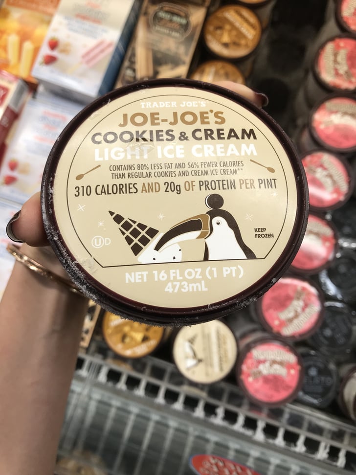 Trader Joe's JoeJoe's Cookies and Cream Light Ice Cream Best New Trader Joe's Products 2020