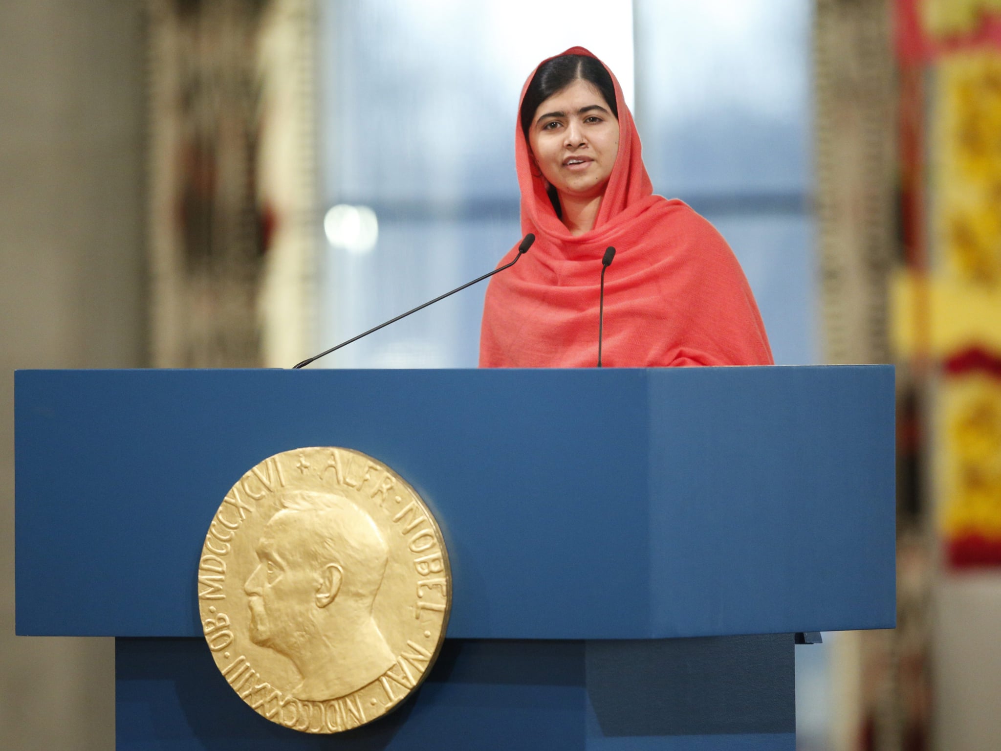 what is the thesis of malala's speech
