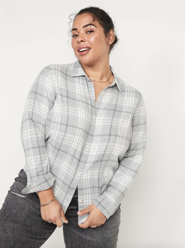 Old Navy Classic Plaid Flannel Shirt