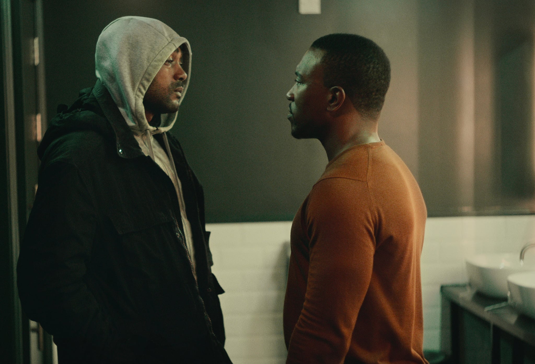 Top Boy S3. Kane Roninson as Sully and  Ashley Walters as Dushane  in Top Boy S3 .Cr. Courtesy of Netflix © 2023