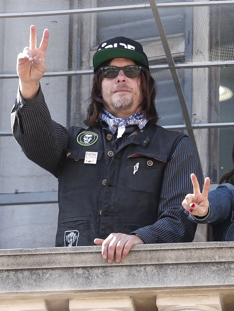 Norman Reedus and Jeffrey Dean Morgan in Spain March 2017