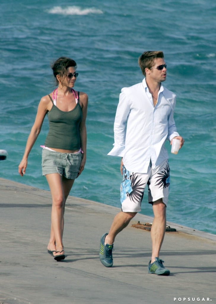 They Packed the Most Casual Cover-Ups For Their 2005 Trip to Anguilla