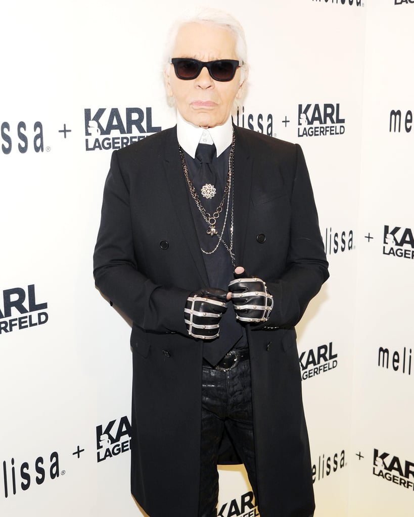 Karl on His Cat, Choupette