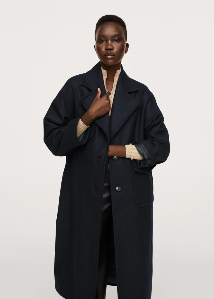 For a Classic Coat: Pocketed Wool Coat