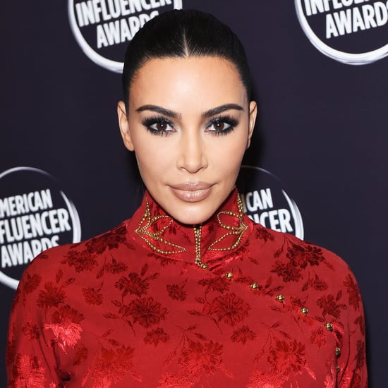 Kim Kardashian's Dark Nail Polish Colour