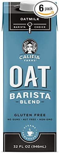 Califia Farms Unsweetened Oatmilk 6-Pack