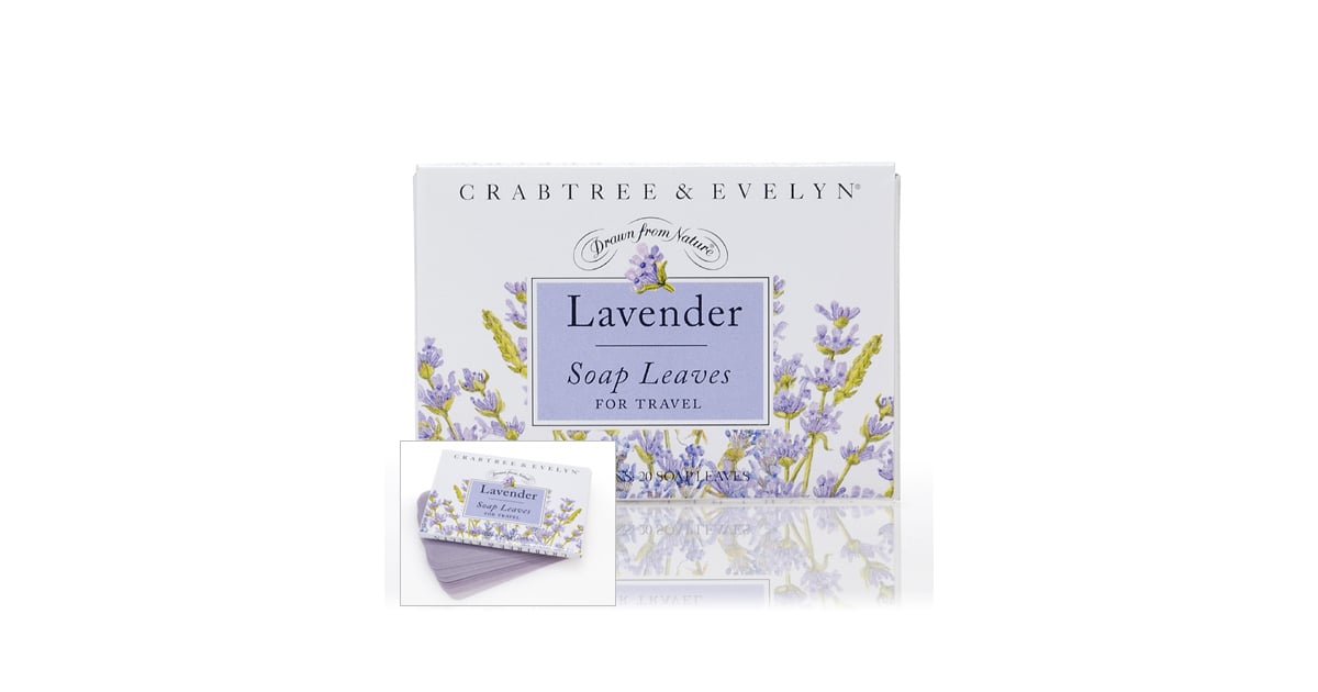 Travel Essential Soap Leaves POPSUGAR Fashion