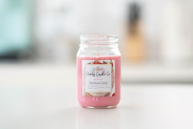 With Luv Soy Candle