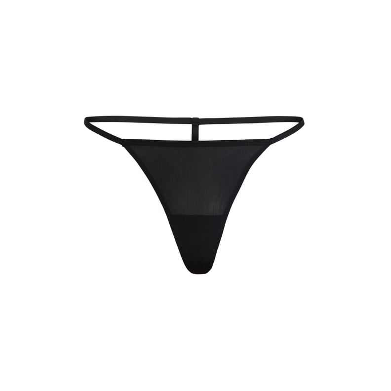 Skims Naked String Thong in Onyx