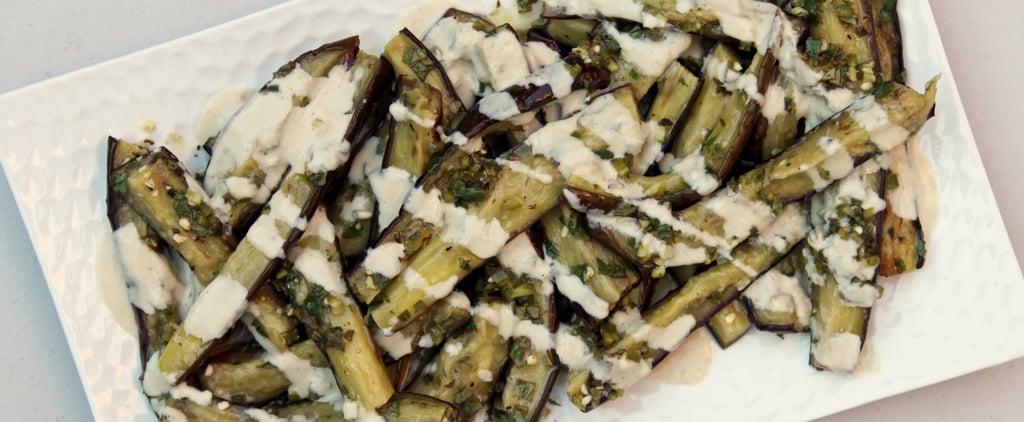 Marinated Eggplant With Tahini