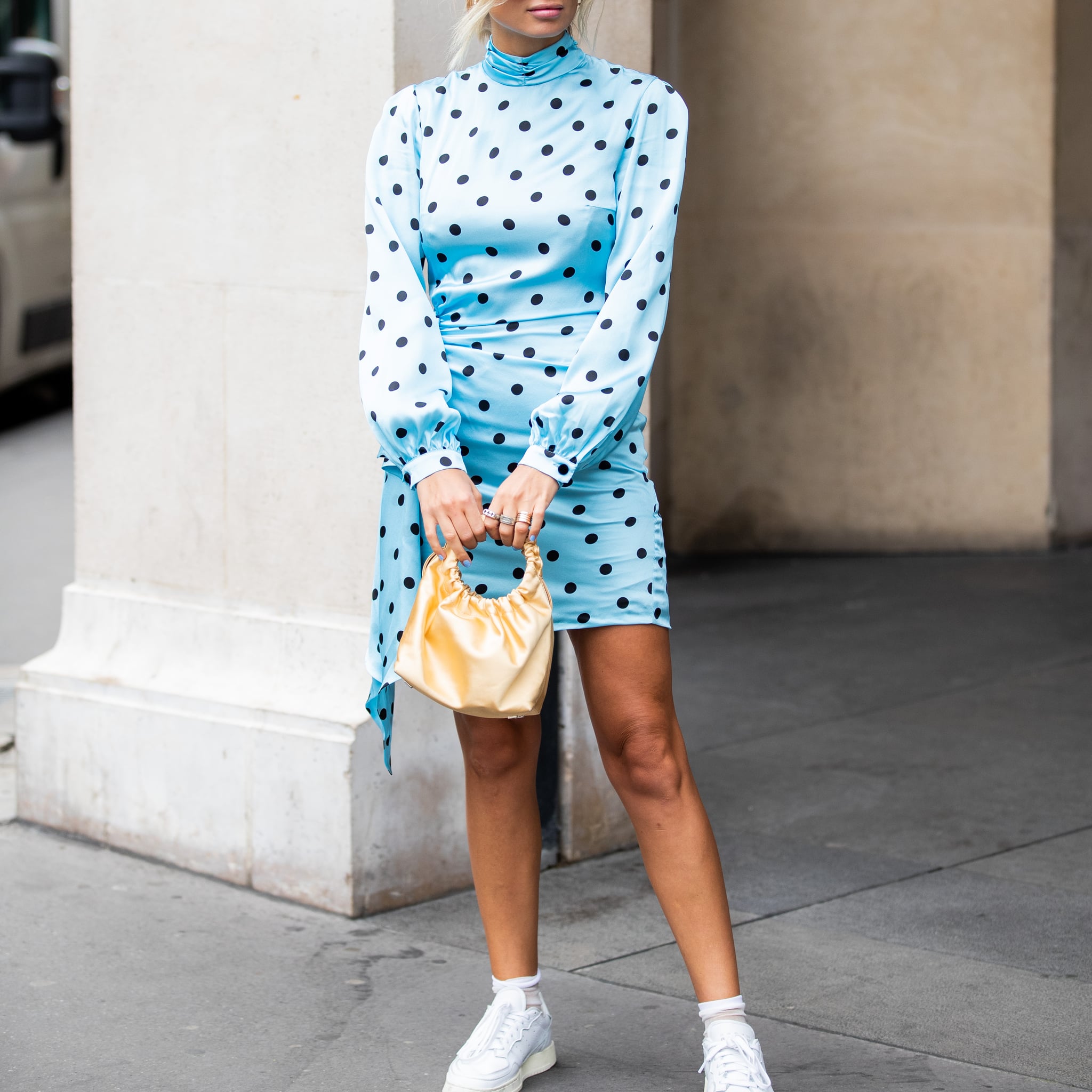 Polka Dots Are Taking Over Street Style