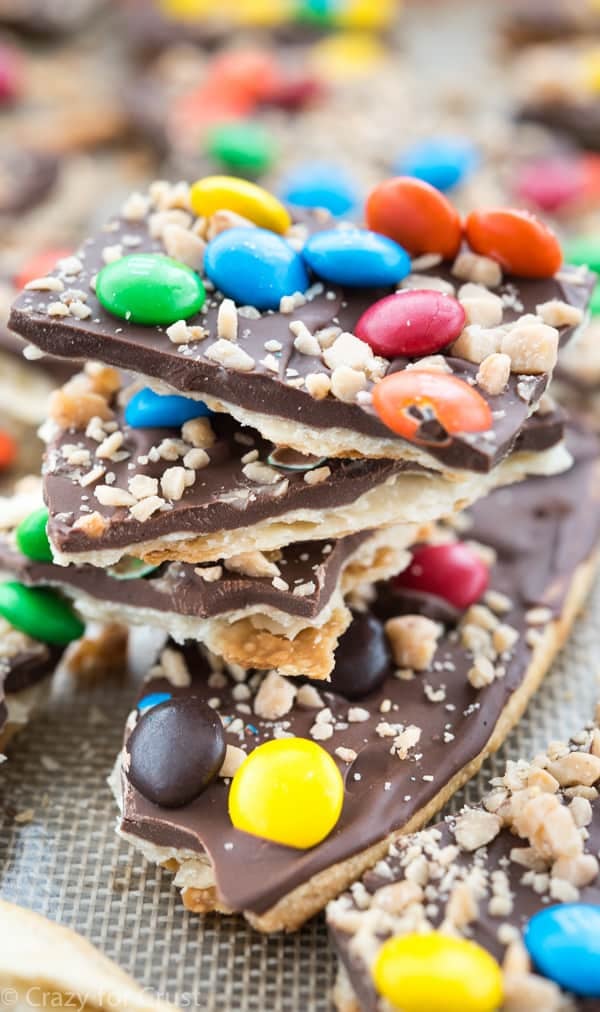 Pie Crust Candy Bark