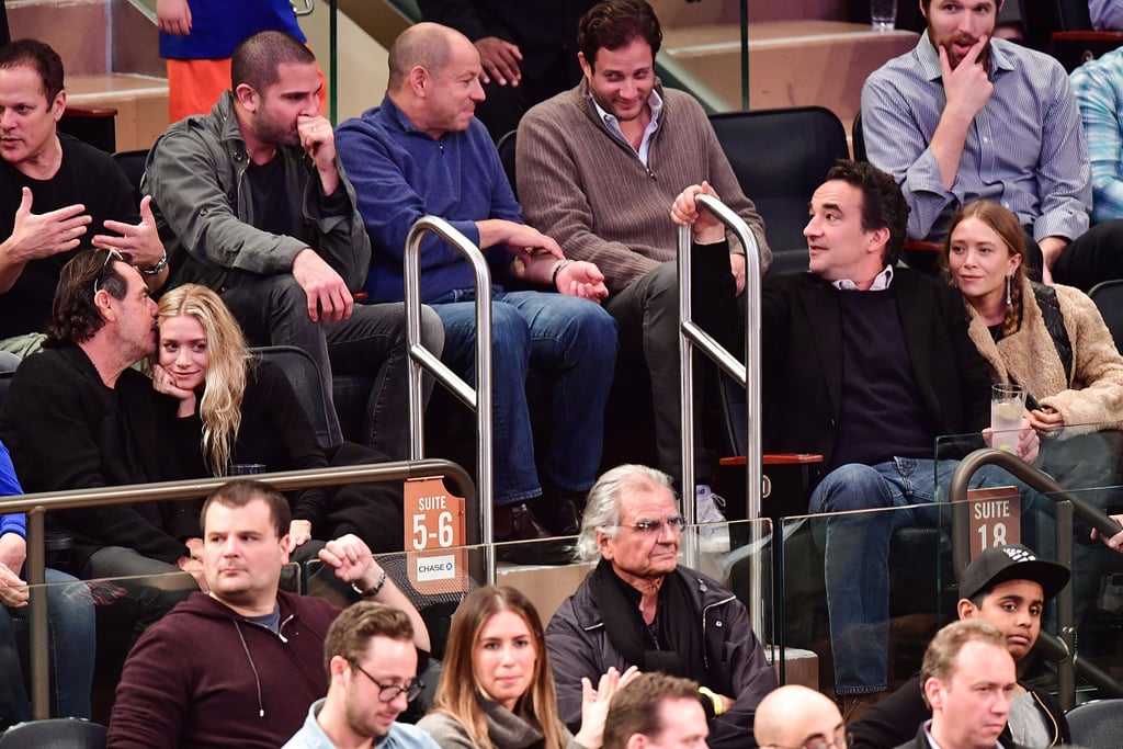 Mary-Kate and Ashley Olsen at Knicks Game November 2016