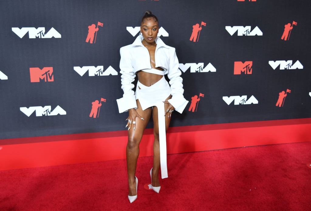 Normani's White Patrycja Pagas Outfit at the MTV VMAs 2021