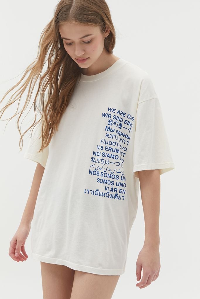 Truly Madly Deeply We Are One Oversized Tee