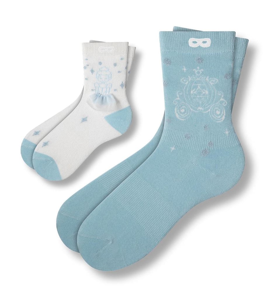 Cinderella Disney Princess Mom + Kid Socks