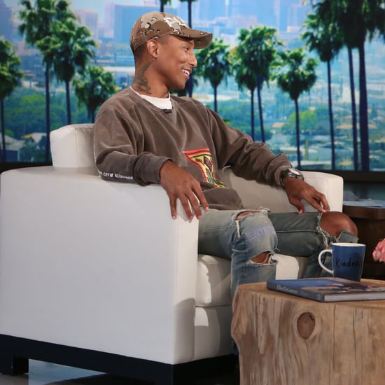 Pharrell Williams on The Ellen DeGeneres Show January 2017