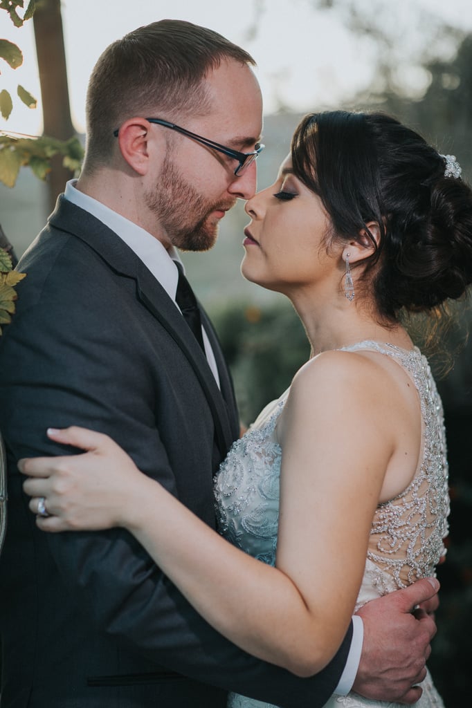 Elegant Wedding Reception With Blush and Gray Colors