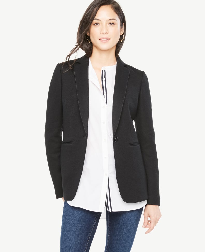 Ann Taylor Relaxed Longline Blazer