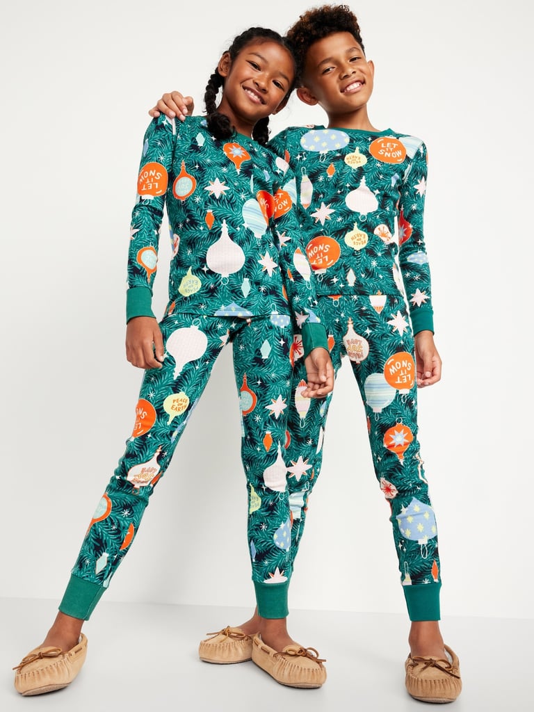 Old Navy Gender-Neutral Printed Snug-Fit Pajama Set